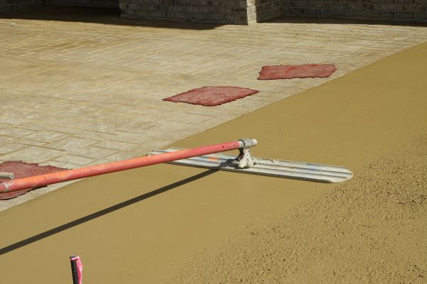 Stamped Pavement Installation in Anacortes