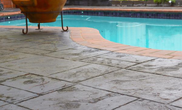 Stamped Concrete Installation in Anacortes