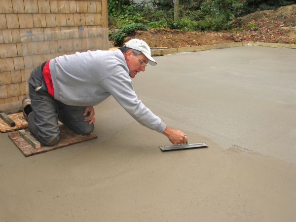 Concrete Slab Finishing in Anacortes