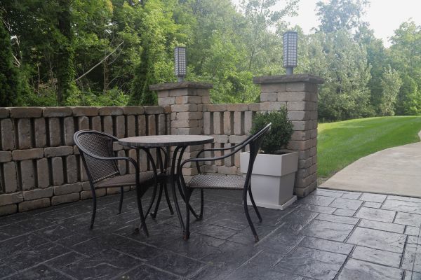 Stamped Cement Patio Service in Anacortes