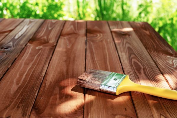 Patio Floor Staining in Anacortes